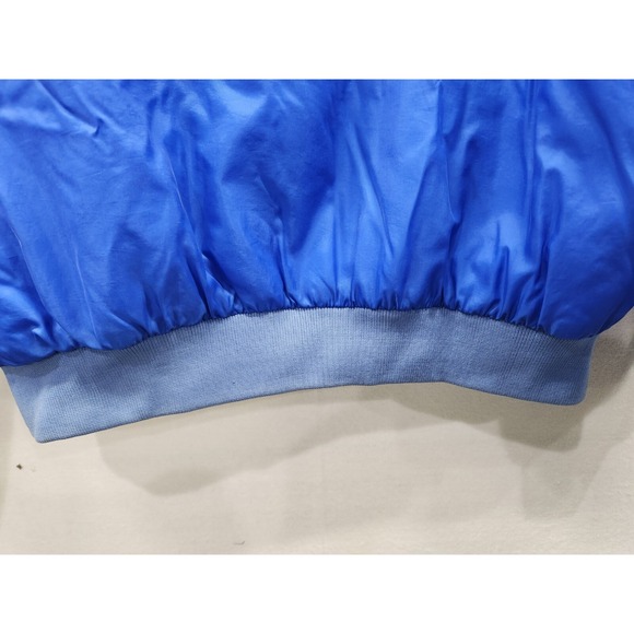 Vtg 90's Columbia Men's Coat Sz XL Blue Teal Reversible Thinsulate Bomber Jacket - Picture 8 of 15